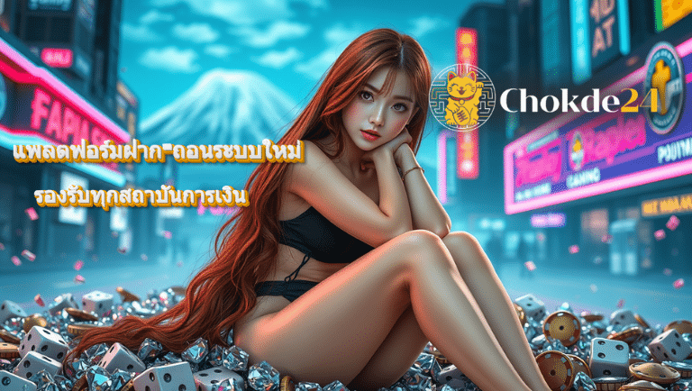 chokde24 ฝาก ถอน ระบบใหม่